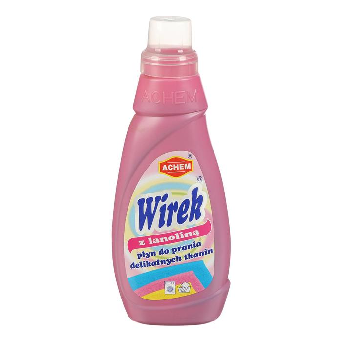 Жидкое средство для стирки Wirek, для деликатных тканей, с ланолином, 500 мл 
Жидкое средство для стирки Wirek, для деликатных тканей, с ланолином, 500 мл