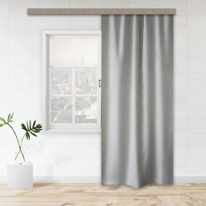 Штора портьерная Блэкаут Метеор 135х260 см, серый, пэ 100%
Штора портьерная Блэкаут Метеор 135х260 см, серый, пэ 100%