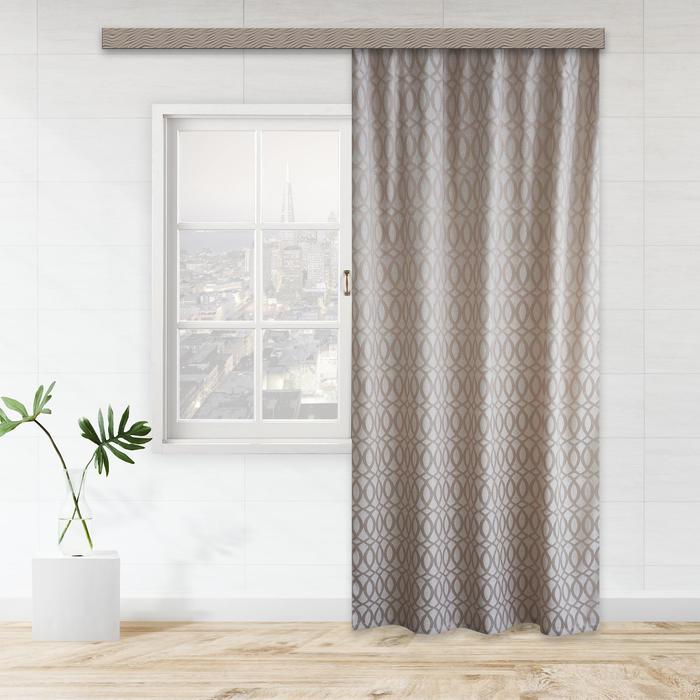 Штора портьерная жаккард Узор 135х260 см, бежевый, пэ 100%
Штора портьерная жаккард Узор 135х260 см, бежевый, пэ 100%