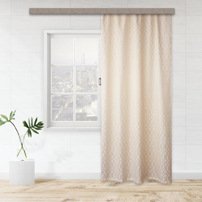 Штора портьерная жаккард Узор 135х260 см, молочный, пэ 100%
Штора портьерная жаккард Узор 135х260 см, молочный, пэ 100%