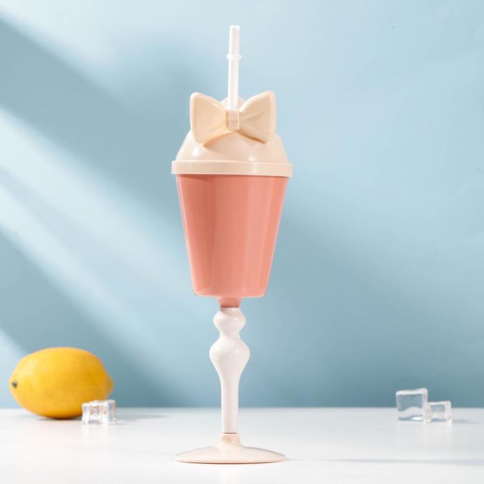 Бокал с крышкой и трубочкой, 9×27 см, цвет МИКС
Бокал с крышкой и трубочкой, 9×27 см, цвет МИКС