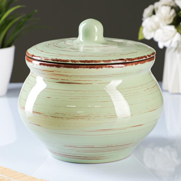 Горшок для жаркого №10, 1л, мята
Горшок для жаркого №10, 1л, мята