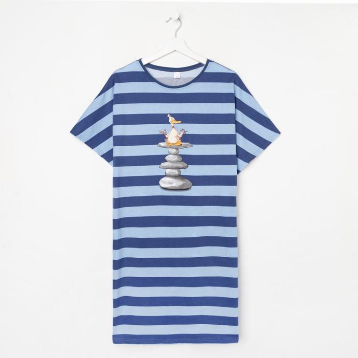 Платье домашнее женское , цвет полоса сине-голубая, размер 60-62
Платье домашнее женское , цвет полоса сине-голубая, размер 60-62