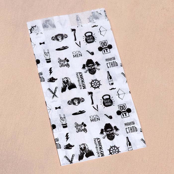 Пакет бумажный, крафт, "Настоящему мужику", V-образное дно, белый, 20 х 11 х 3,5
Пакет бумажный, крафт, "Настоящему мужику", V-образное дно, белый, 20 х 11 х 3,5