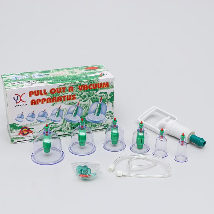 Банки для вакуумного массажа с магнитами 6 шт/уп
Банки для вакуумного массажа с магнитами 6 шт/уп