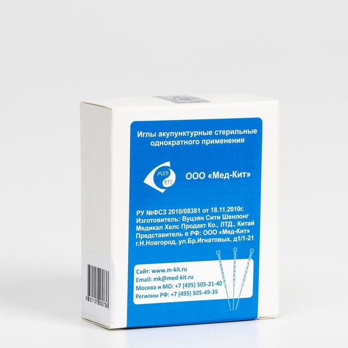 Игла акупунктурная 0,2*8 (10/200 шт/уп)
Игла акупунктурная 0,2*8 (10/200 шт/уп)