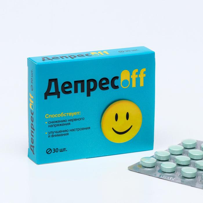Депресофф, 30 таблеток
Депресофф, 30 таблеток