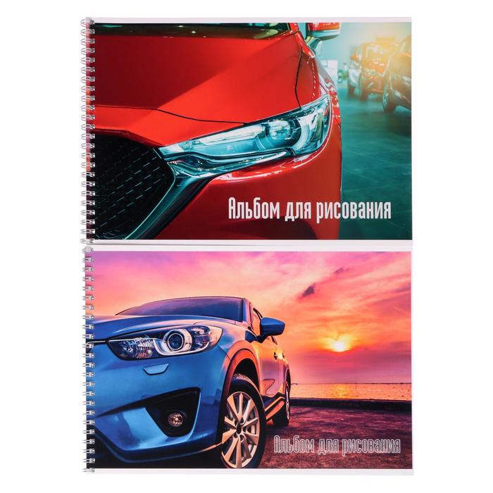 Альбом для рисования А4, 40 листов на гребне "Фары", обложка мелованный картон, блок 100 г/м2, МИКС
Альбом для рисования А4, 40 листов на гребне "Фары", обложка мелованный картон, блок 100 г/м2, МИКС