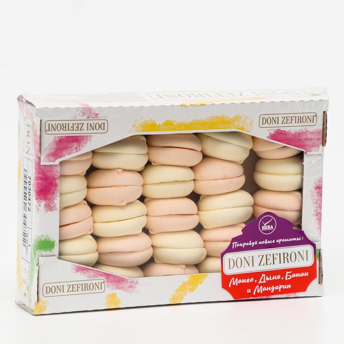Зефир Doni Zefironi ассорти c ароматом манго, дыни, банана и мандарина, 1 кг
Зефир Doni Zefironi ассорти c ароматом манго, дыни, банана и мандарина, 1 кг