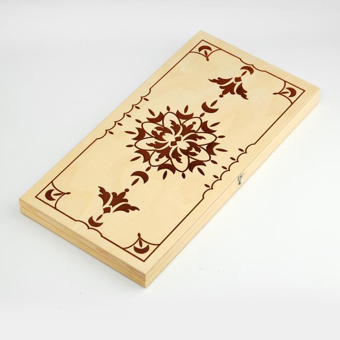 Нарды "Орнамент", деревянная доска 50 х 50 см, d фишек=0.23 см
Нарды "Орнамент", деревянная доска 50 х 50 см, d фишек=0.23 см