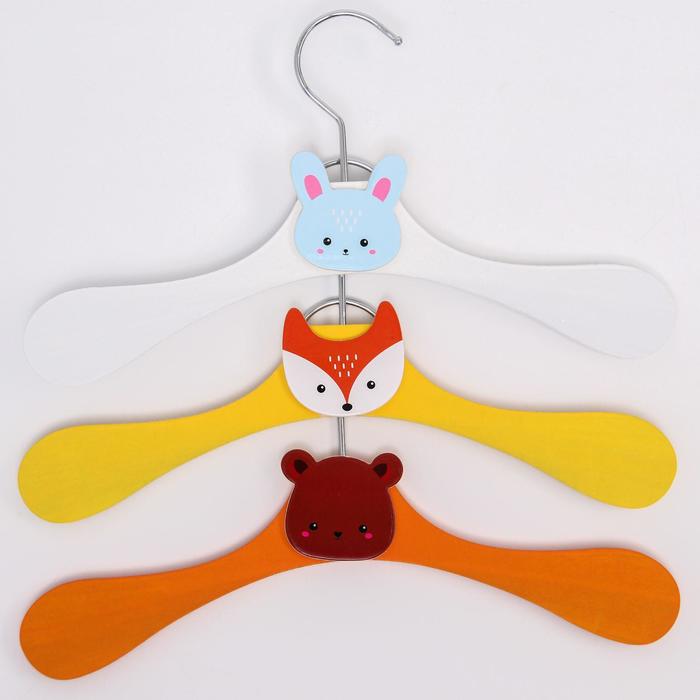 Плечики детские «Лесные зверята», виды МИКС, размер 30-34
Плечики детские «Лесные зверята», виды МИКС, размер 30-34