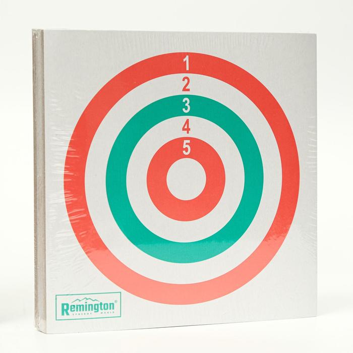 Мишень Remington 3-х цветная, 14 х 14 см
Мишень Remington 3-х цветная, 14 х 14 см