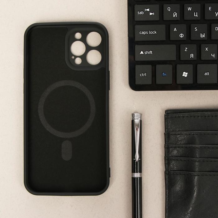Чехол LuazON для iPhone 12 Pro Max, поддержка MagSafe, силиконовый, черный
Чехол LuazON для iPhone 12 Pro Max, поддержка MagSafe, силиконовый, черный
