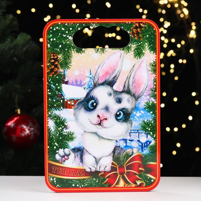 Доска разделочная "Год Кролика. Тепла", ламинация, дерево, 19х27,7 см
Доска разделочная "Год Кролика. Тепла", ламинация, дерево, 19х27,7 см