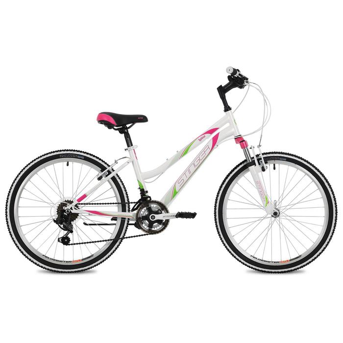 Велосипед 24" Stinger Latina, цвет белый, размер рамы 14"
Велосипед 24" Stinger Latina, цвет белый, размер рамы 14"