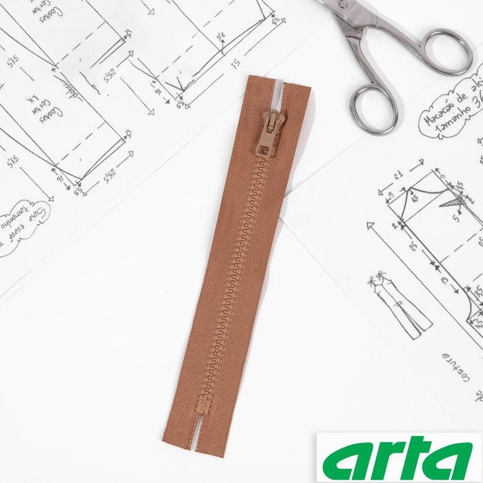 Молния «Трактор», Т10, неразъёмная, 18 см, цвет светло-бежевый №071
Молния «Трактор», Т10, неразъёмная, 18 см, цвет светло-бежевый №071