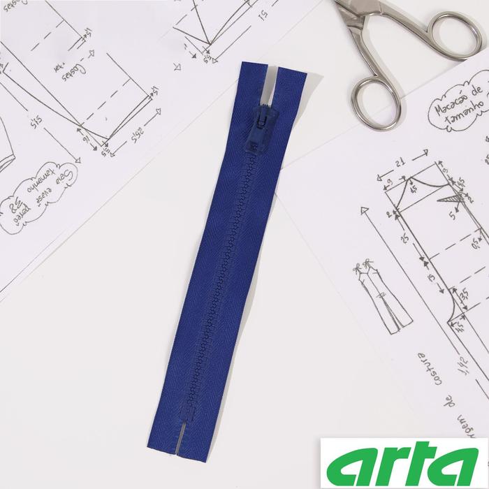 Молния «Трактор», Т10, неразъёмная, 18 см, цвет ярко-синий №088
Молния «Трактор», Т10, неразъёмная, 18 см, цвет ярко-синий №088