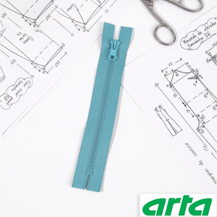 Молния «Трактор», Т10, неразъёмная, 18 см, цвет светло-бирюзовый №187
Молния «Трактор», Т10, неразъёмная, 18 см, цвет светло-бирюзовый №187