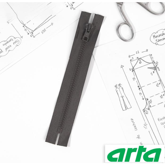 Молния «Трактор», №10, неразъёмная, замок автомат, 18 см, цвет дым №196
Молния «Трактор», №10, неразъёмная, замок автомат, 18 см, цвет дым №196