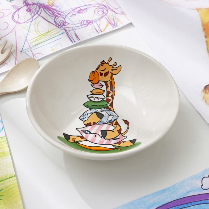Салатник «Жираф», 220 мл, d=14 см, МИКС
Салатник «Жираф», 220 мл, d=14 см, МИКС