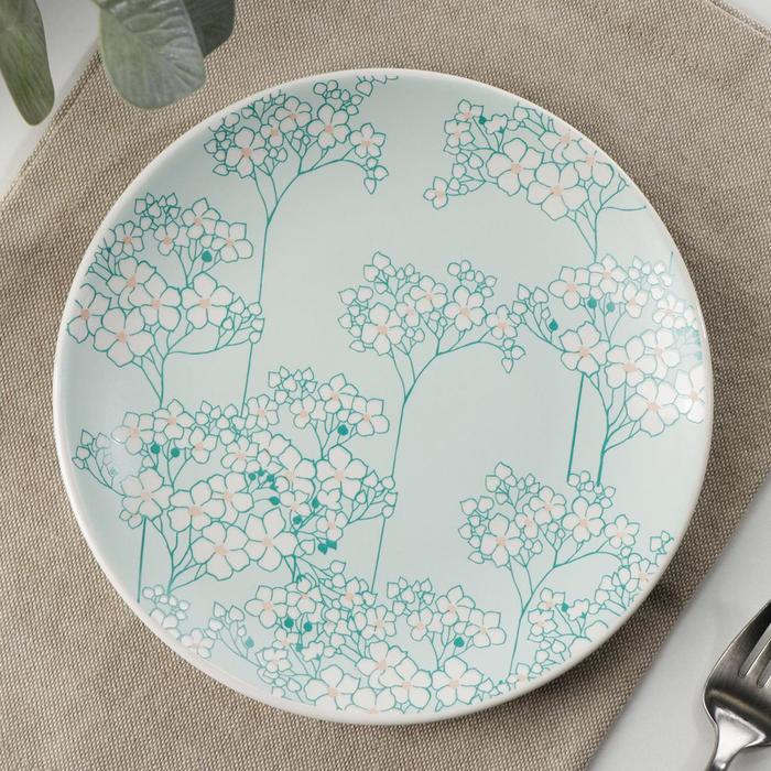 Тарелка «Жасмин бирюза», d=18,5 см
Тарелка «Жасмин бирюза», d=18,5 см