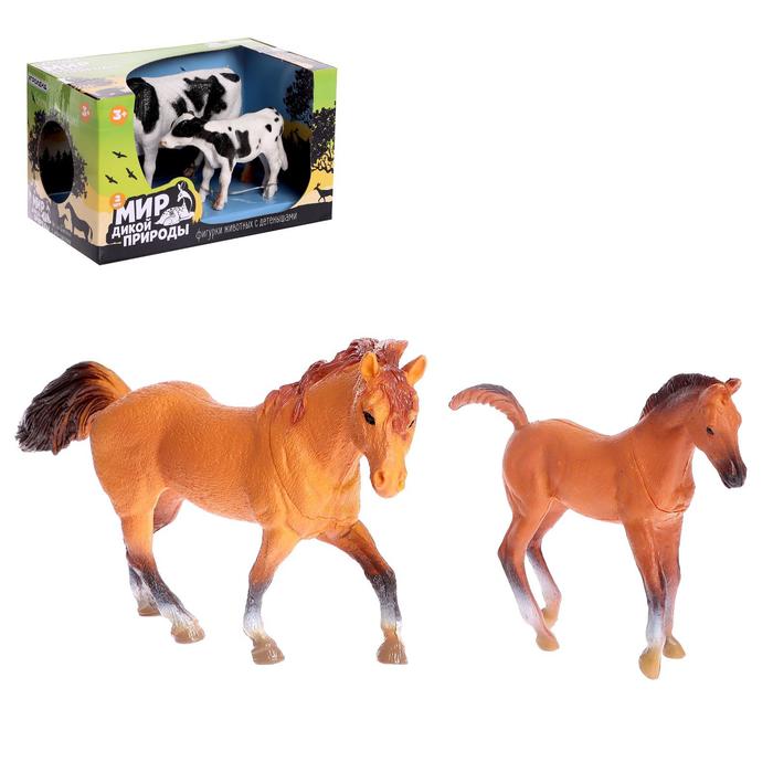 Фигурки животных «Мир животных», 2 штуки, МИКС
Фигурки животных «Мир животных», 2 штуки, МИКС