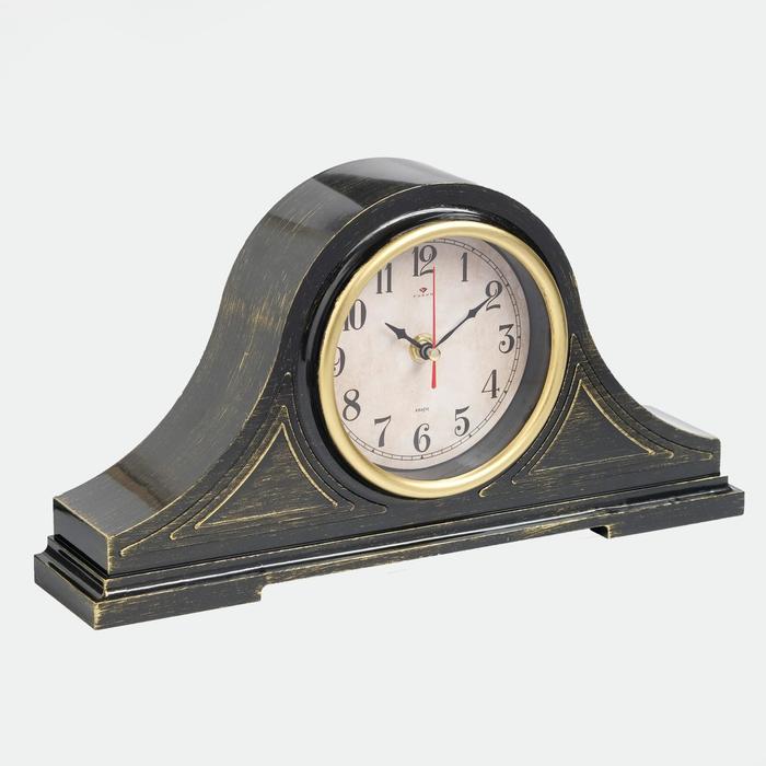 Часы настольные "Классика" 35х18 см, корпус черный с золотом, плавный ход
Часы настольные "Классика" 35х18 см, корпус черный с золотом, плавный ход