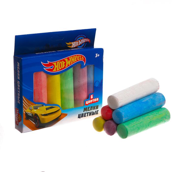 Мелки цветные, асфальтовые «Хот Вилс» 6 цв.
Мелки цветные, асфальтовые «Хот Вилс» 6 цв.
