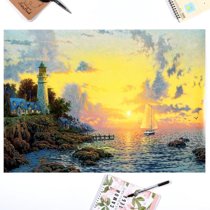 Постер "Маяк и корабль на закате" тиснение фольгой, упаковка в тубус, 500х700 мм
Постер "Маяк и корабль на закате" тиснение фольгой, упаковка в тубус, 500х700 мм