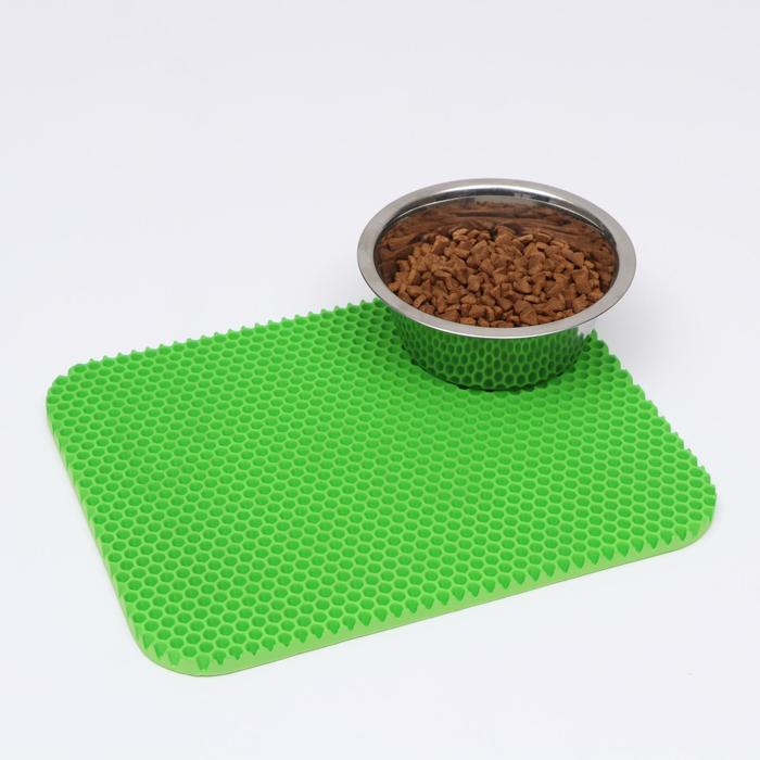 Коврик для животных универсальный, прямоугольный, 27 х 34 см, зелёный
Коврик для животных универсальный, прямоугольный, 27 х 34 см, зелёный