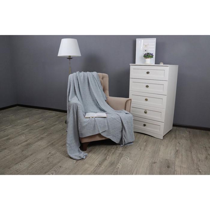 Плед вязаный Assai, размер 150x200 см, цвет серый
Плед вязаный Assai, размер 150x200 см, цвет серый