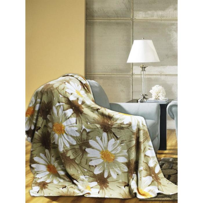 Плед «Ромашки», размер 150x200 см, цвет бежевый
Плед «Ромашки», размер 150x200 см, цвет бежевый