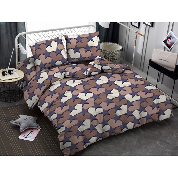 КПБ Star 2 сп., размер 180x210 см, 175x215 см, 70x70 - 2 шт
КПБ Star 2 сп., размер 180x210 см, 175x215 см, 70x70 - 2 шт