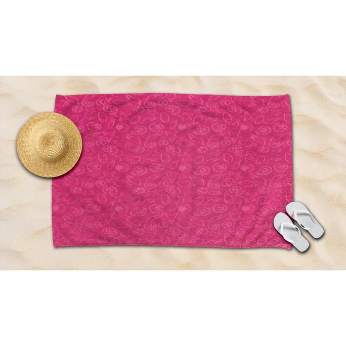 Полотенце махровое Sea, размер 100x145 см, цвет малиновый
Полотенце махровое Sea, размер 100x145 см, цвет малиновый