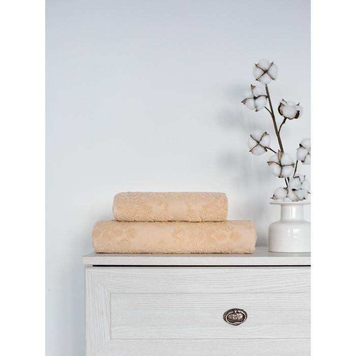 Полотенце Damascus, размер 50x90, цвет бежевый
Полотенце Damascus, размер 50x90, цвет бежевый