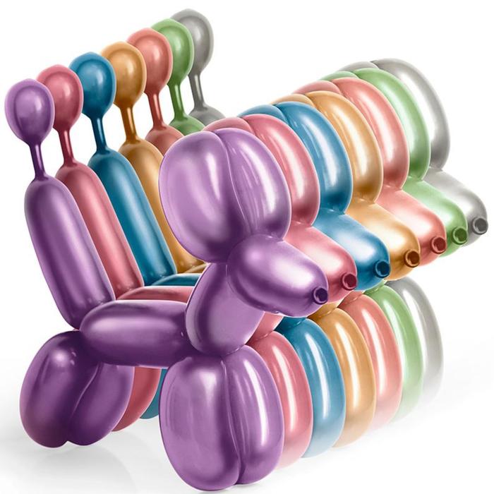 Шар для твистинга 260, хром Shiny, МИКС, набор 100 шт.
Шар для твистинга 260, хром Shiny, МИКС, набор 100 шт.