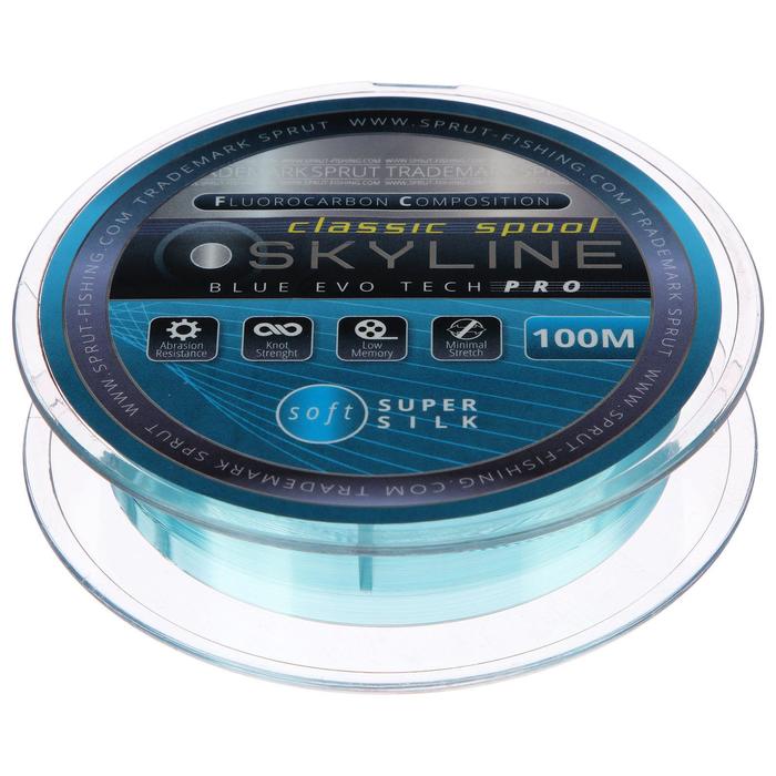 Леска Sprut Skyline Fluorocarbon Composition EvoTech Classic Blue 0,185 мм, 100 м
Леска Sprut Skyline Fluorocarbon Composition EvoTech Classic Blue 0,185 мм, 100 м