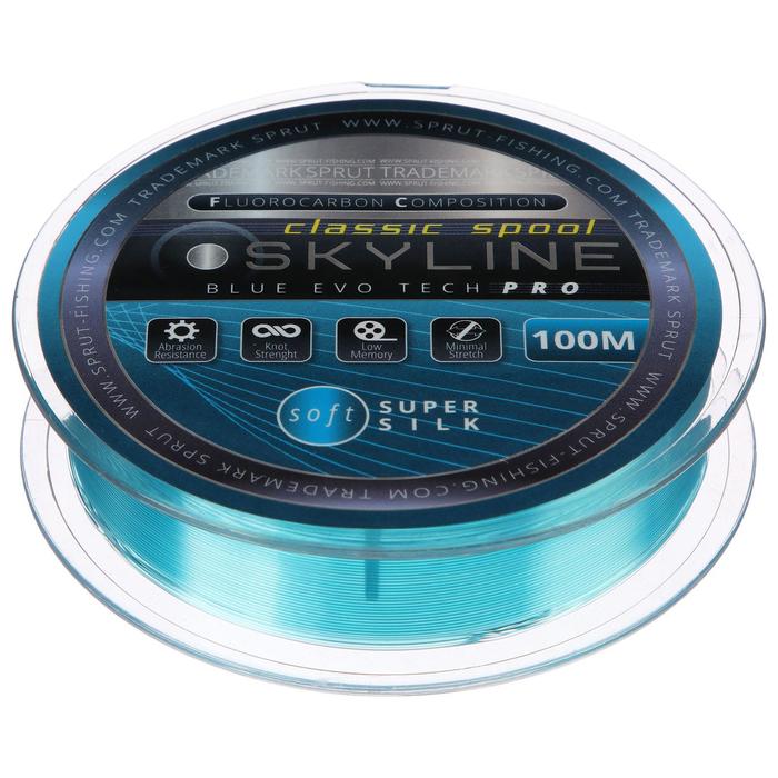 Леска Sprut Skyline Fluorocarbon Composition EvoTech Classic Blue 0,455 мм, 100 м
Леска Sprut Skyline Fluorocarbon Composition EvoTech Classic Blue 0,455 мм, 100 м