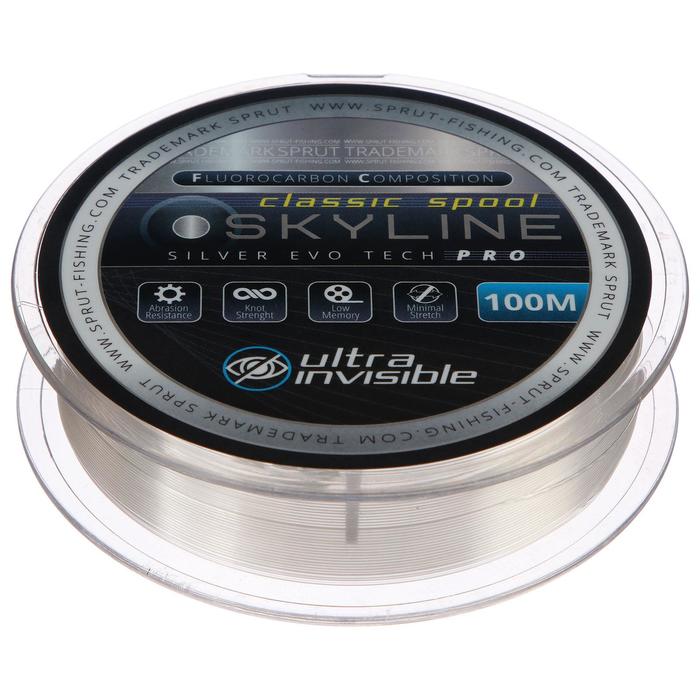 Леска Sprut Skyline Fluorocarbon Composition EvoTech Classic Silver 0,455 мм, 100 м
Леска Sprut Skyline Fluorocarbon Composition EvoTech Classic Silver 0,455 мм, 100 м