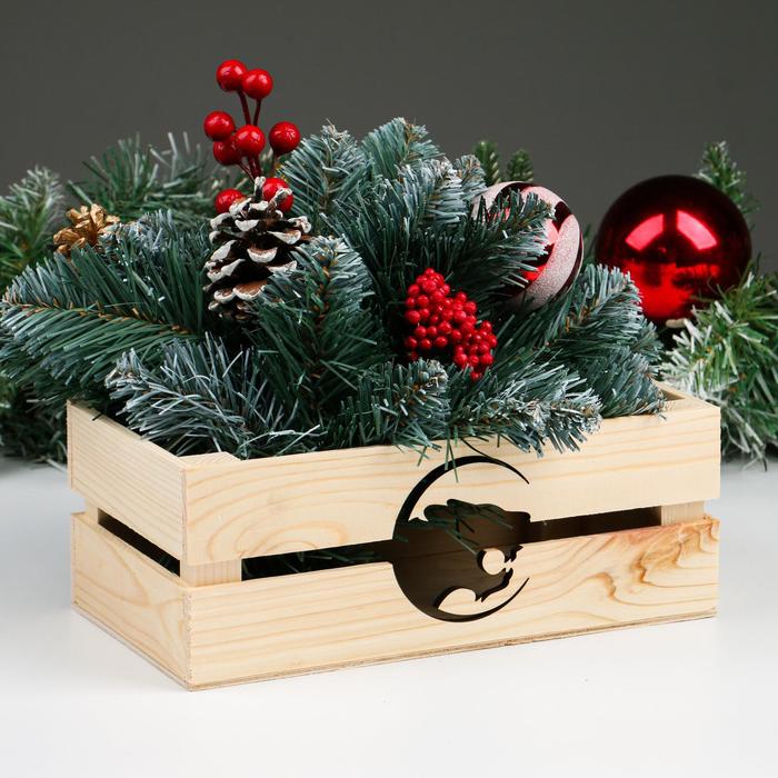 Кашпо деревянное двуреечное "Символ года 2022. Тигр" 24,5х12,5х9 см
Кашпо деревянное двуреечное "Символ года 2022. Тигр" 24,5х12,5х9 см