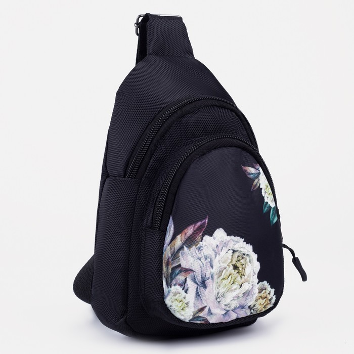 Сумка - рюкзак «Цветы», 15х10х26 см, отд на молнии, н/карман, регул ремень, чёрный
Сумка - рюкзак «Цветы», 15х10х26 см, отд на молнии, н/карман, регул ремень, чёрный