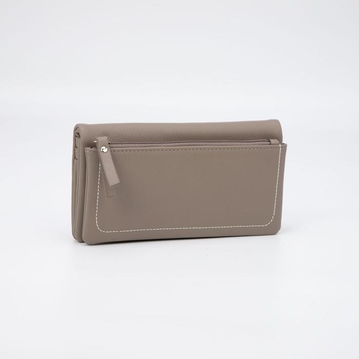 Кошелёк на магнитах, цвет серый
Кошелёк на магнитах, цвет серый