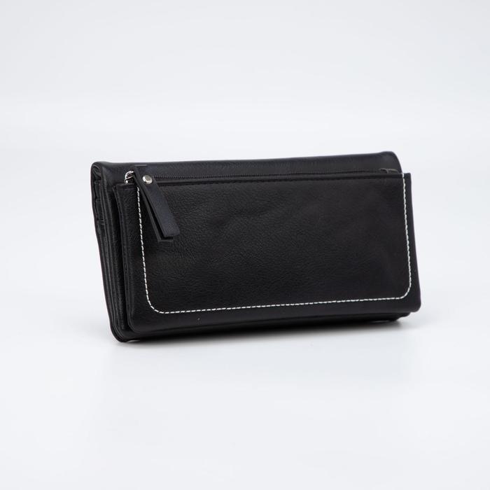 Кошелёк на магнитах, цвет чёрный
Кошелёк на магнитах, цвет чёрный