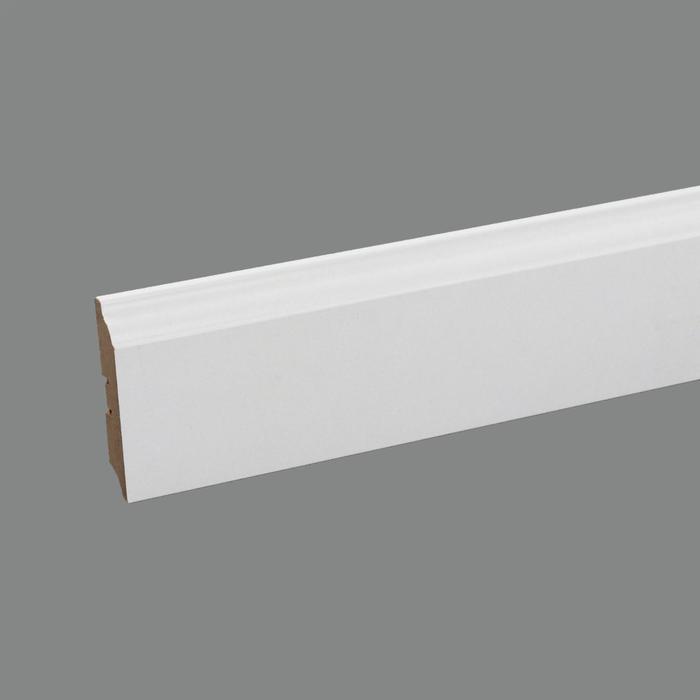 Плинтус МДФ Smartprofile Paint 82 мм Белый под покраску 2,4 м
Плинтус МДФ Smartprofile Paint 82 мм Белый под покраску 2,4 м
