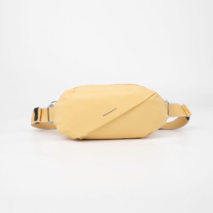 Сумка поясная, отдел на молнии, 2 наружных кармана, цвет жёлтый
Сумка поясная, отдел на молнии, 2 наружных кармана, цвет жёлтый