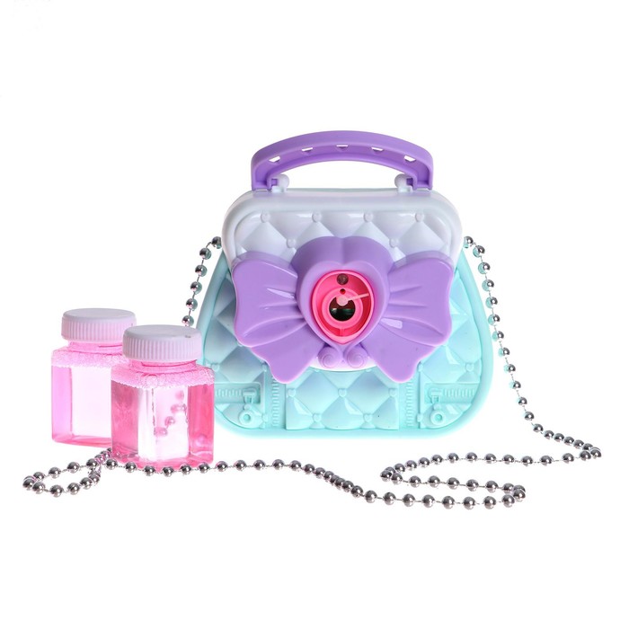 Генератор мыльных пузырей «Сумочка» 20,7 × 9 × 15 см, МИКС
Генератор мыльных пузырей «Сумочка» 20,7 × 9 × 15 см, МИКС