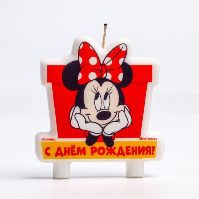 Свеча в торт "С Днем Рождения", Минни Маус
Свеча в торт "С Днем Рождения", Минни Маус