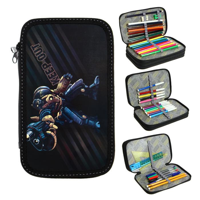 Пенал 3 секции, 105 x 190, с наполнением, 41 предмет, Calligrata, «Робот»
Пенал 3 секции, 105 x 190, с наполнением, 41 предмет, Calligrata, «Робот»