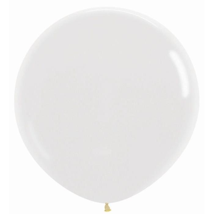 Шар латексный 24", кристалл, прозрачный, 1 шт.
Шар латексный 24", кристалл, прозрачный, 1 шт.
