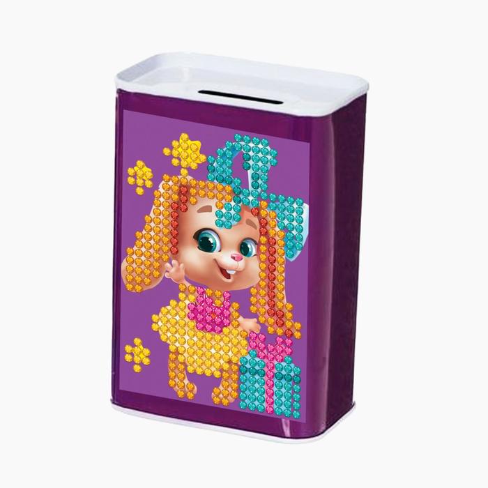 Алмазная мозаика на копилке «Милая зайка»
Алмазная мозаика на копилке «Милая зайка»